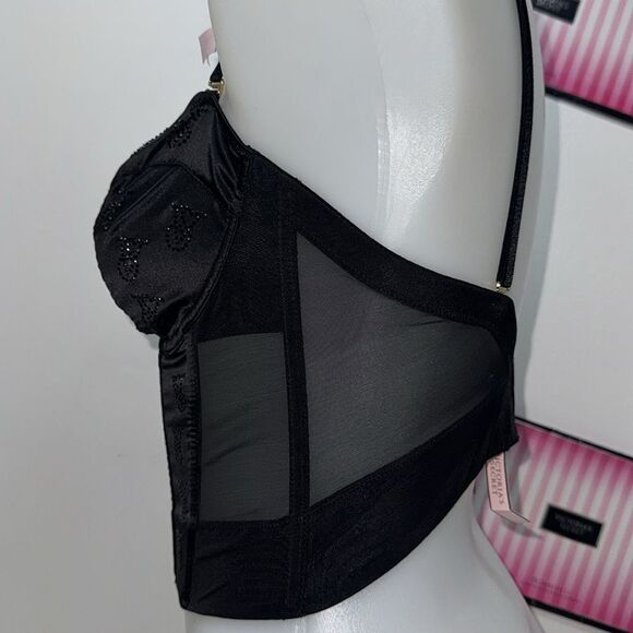 🔥VICTORIA'S SECRET logo bra 34C multiway unlined  very sexy  new - Picture 7 of 8